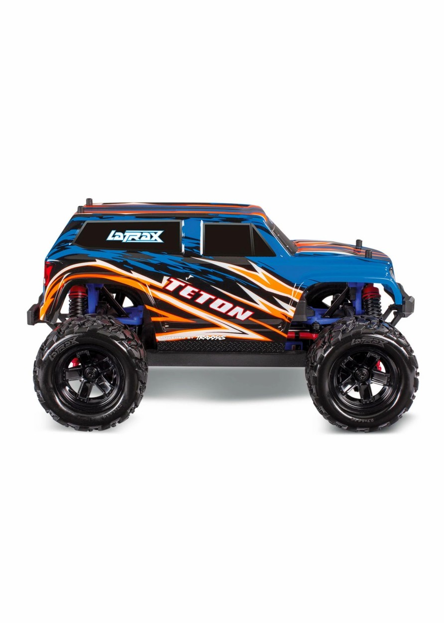 Cars & Trucks * | Traxxas 1/18 Latrax Teton 4Wd Rtr Monster Truck Blue