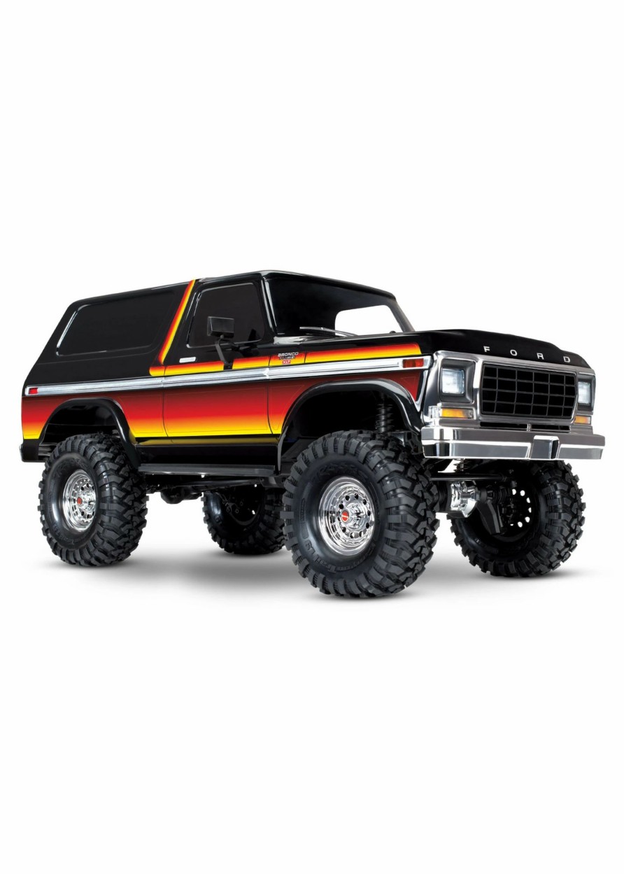 Cars & Trucks * | Traxxas 1/10 Trx-4 Trail Crawler Truck W/'79 Bronco Ranger Xlt Body Sunset