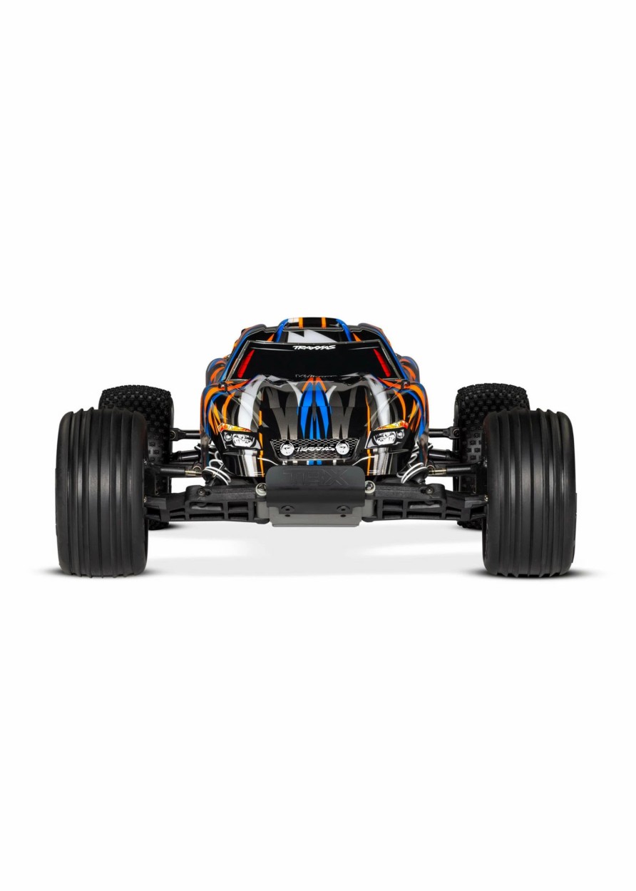 Cars & Trucks * | Traxxas 1/10 Rustler Vxl 2Wd Rtr Stadium Truck With Magnum 272R Orange