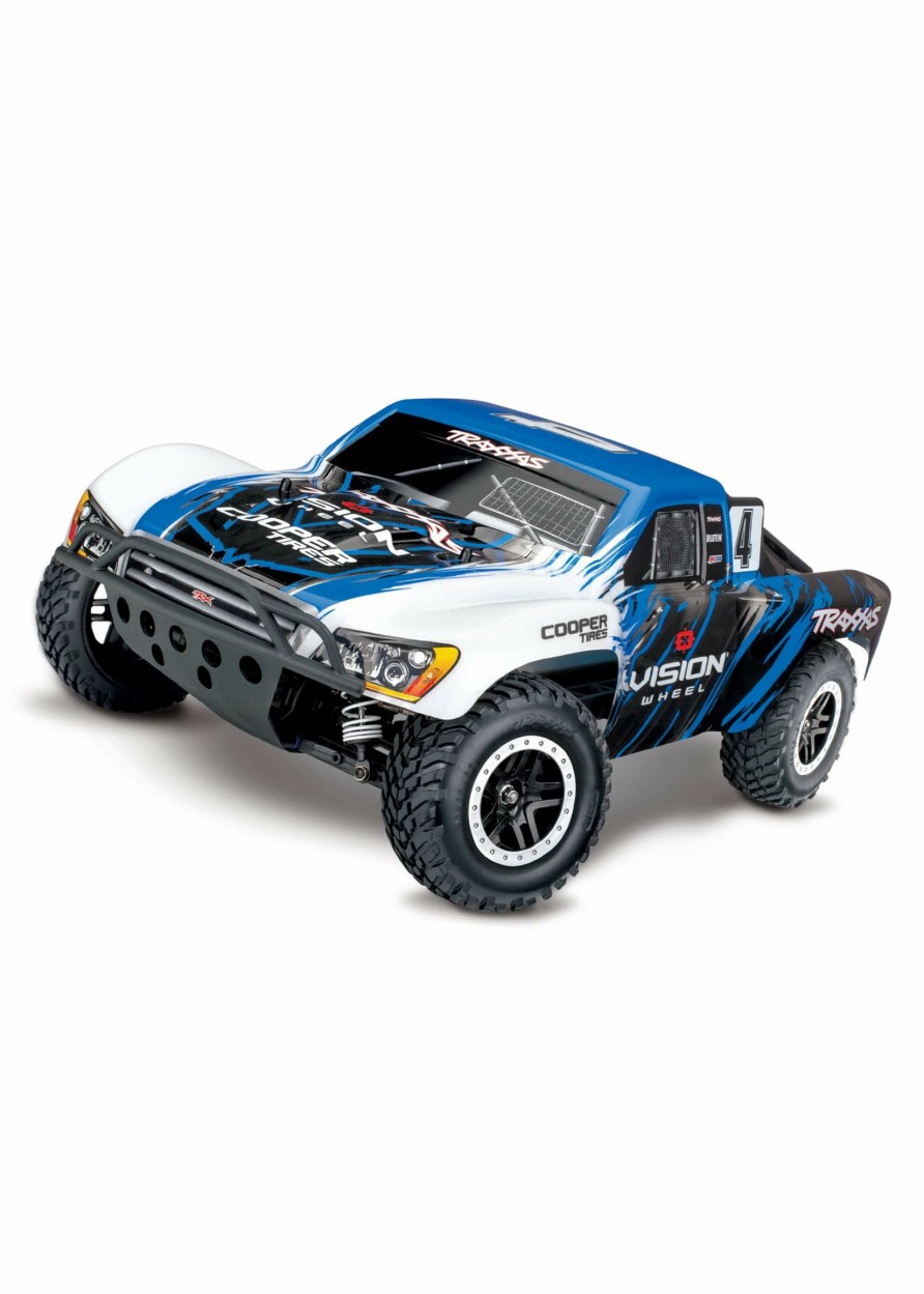 Cars & Trucks * | Traxxas 1/10 Slash 4X4 Vxl Tsm 4Wd Brushless Rtr Short Course Truck Vision Racing