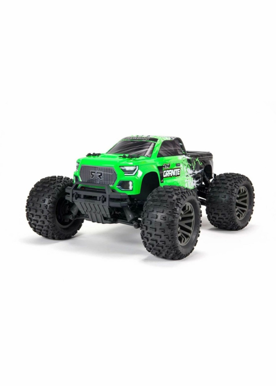 Cars & Trucks * | Arrma 1/10 Granite 4X4 V3 3S Blx Brushless Monster Truck Rtr Green