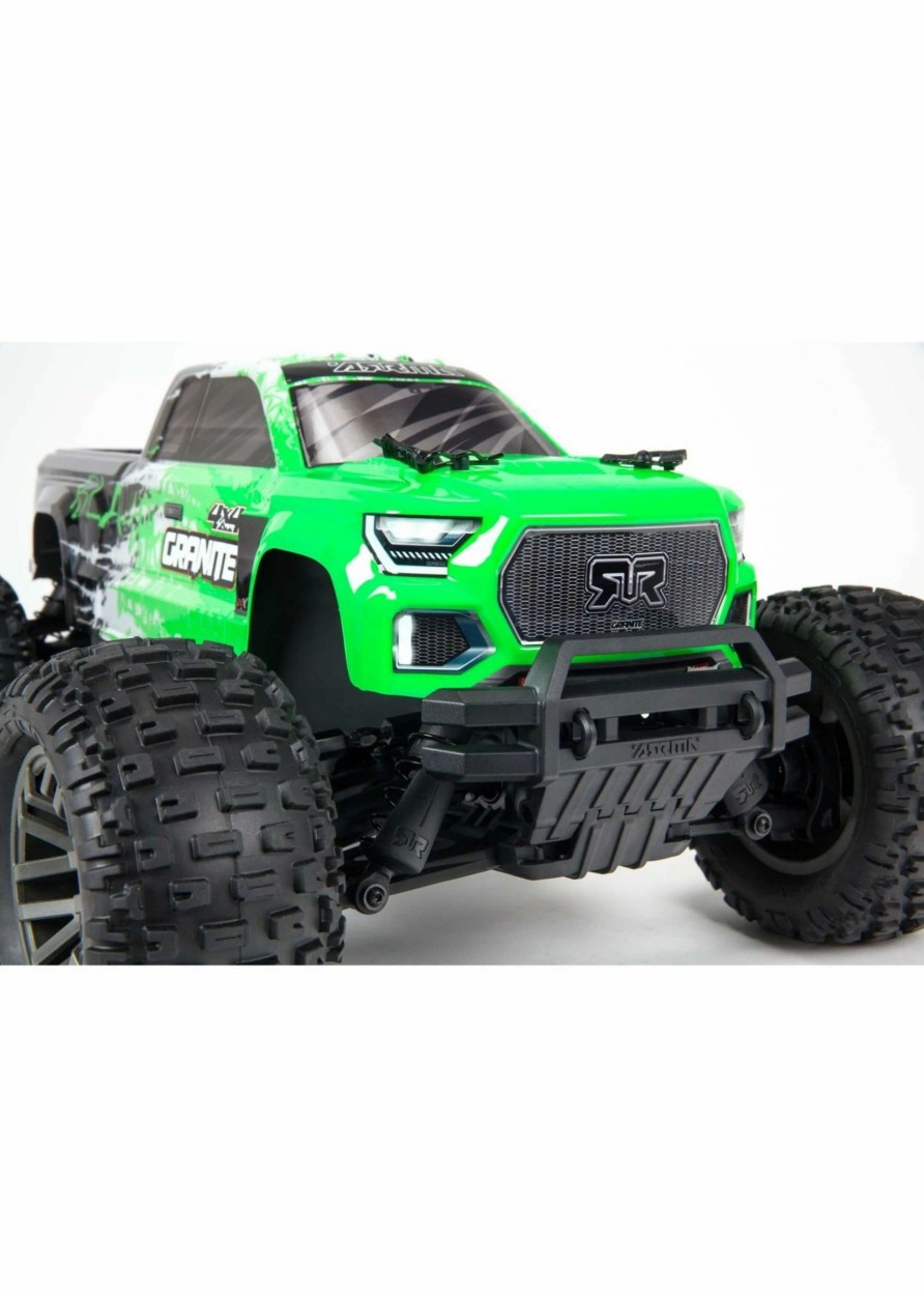 Cars & Trucks * | Arrma 1/10 Granite 4X4 V3 3S Blx Brushless Monster Truck Rtr Green