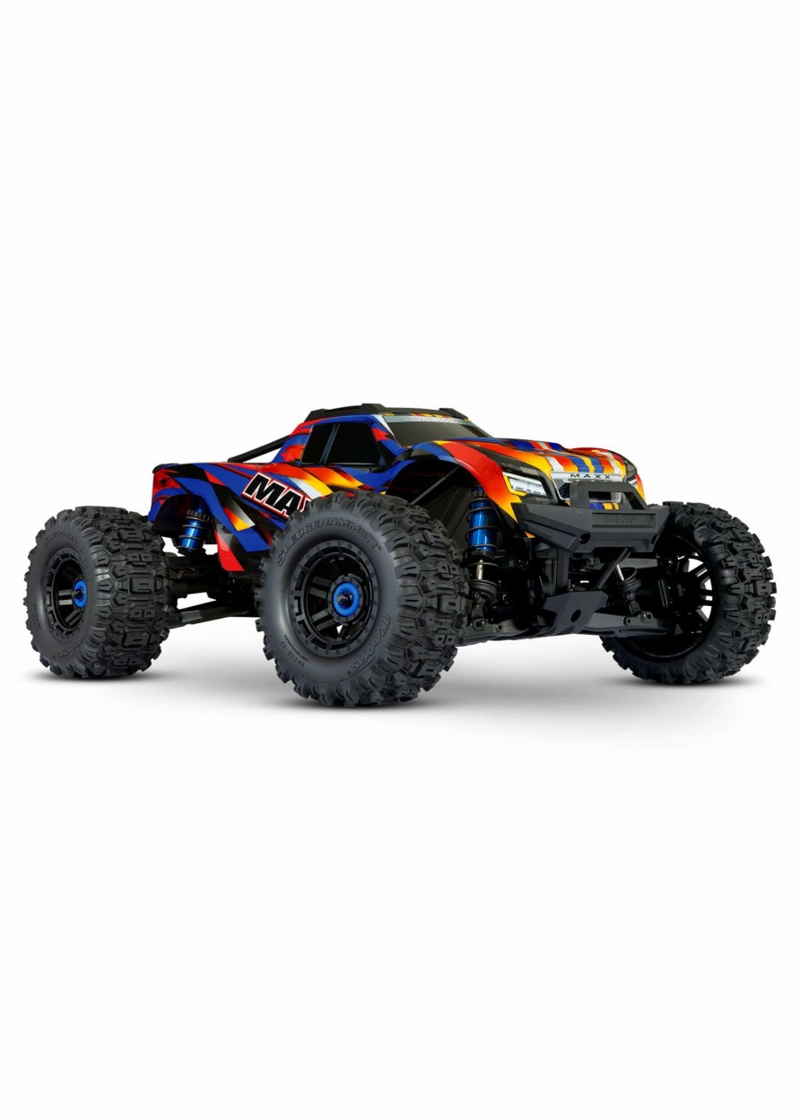 Cars & Trucks * | Traxxas 1/10 Maxx Rtr Monster Truck With Widemaxx Yellow