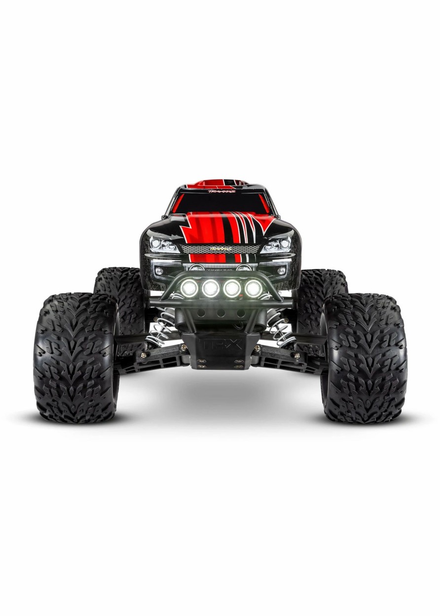 Cars & Trucks * | Traxxas 1/10 Stampede 2Wd Rtr Monster Truck With Lights Red