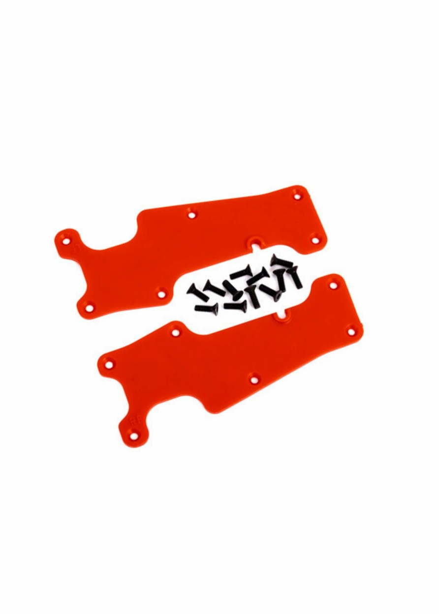 Cars & Trucks * | Traxxas 9633R Suspension Arm Cover Front, Left & Right Red