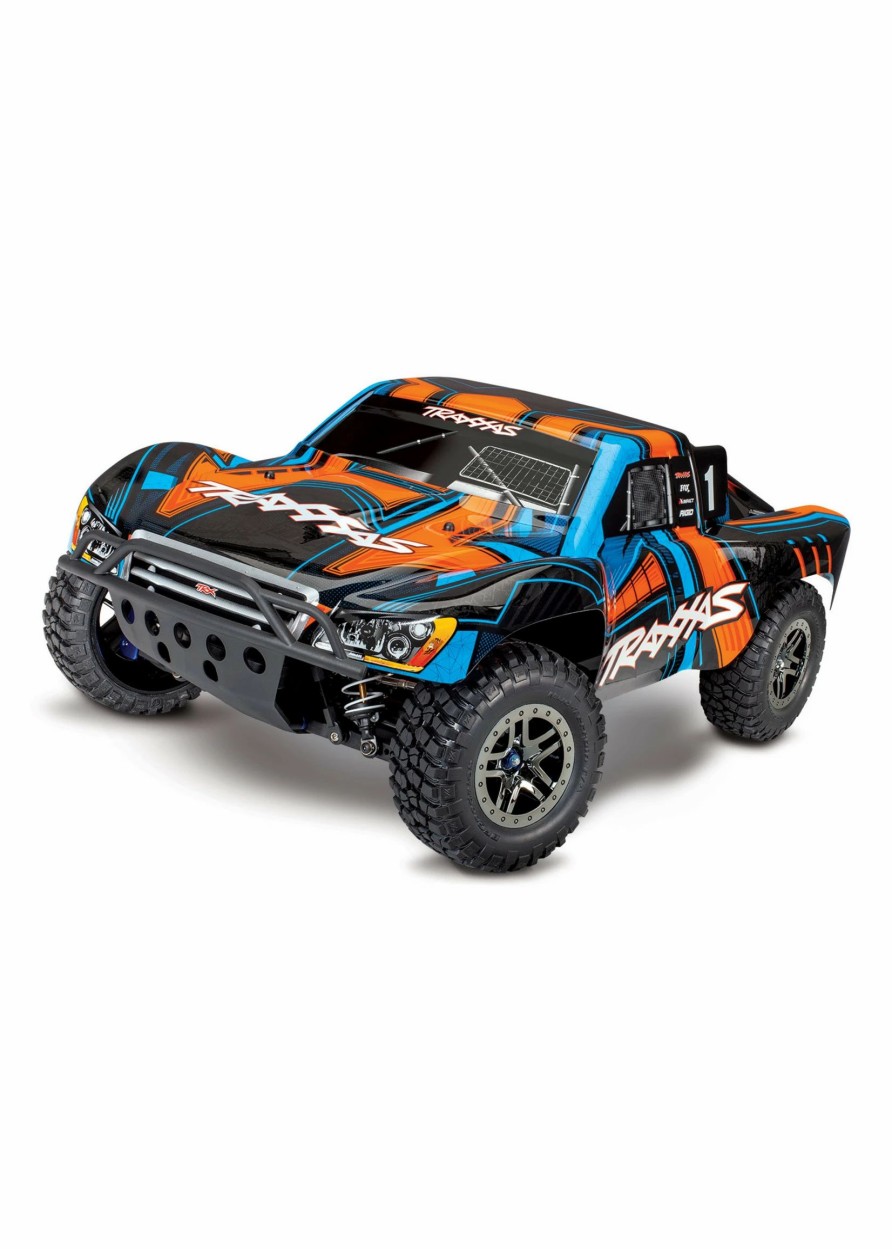 Cars & Trucks * | Traxxas 1/10 Slash 4X4 Ultimate Brushless Short Course Race Truck Orange