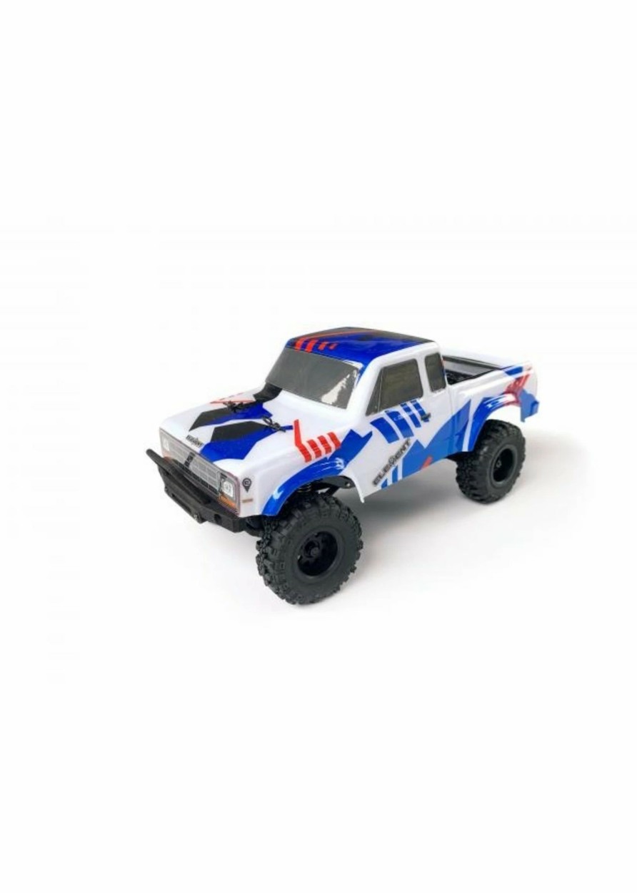 Cars & Trucks * | Associated 1/24 Enduro24 Crawler Rtr Sendero Trail Truck Red/Blue