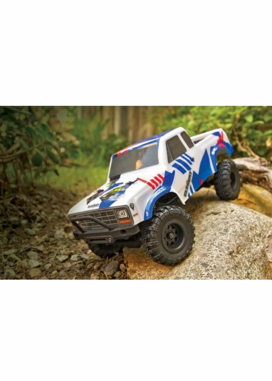 Cars & Trucks * | Associated 1/24 Enduro24 Crawler Rtr Sendero Trail Truck Red/Blue