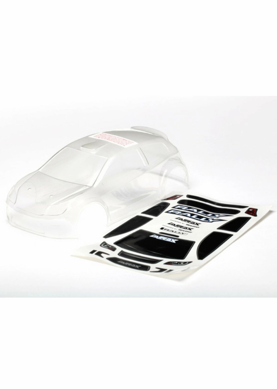 Cars & Trucks * | Traxxas 7511 Latrax 1/18 Rally Body With Decals Clear