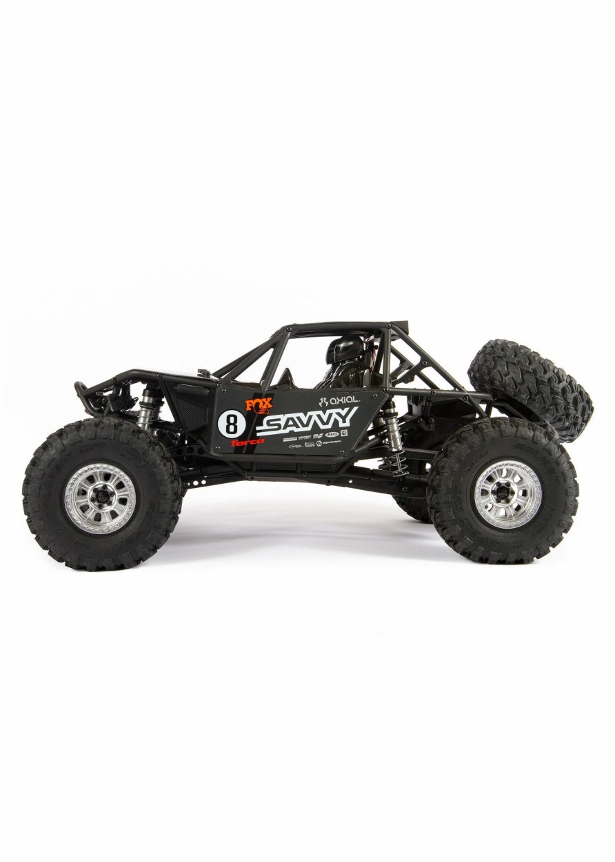 Cars & Trucks * | Axial 1/10 Rr10 Bomber 4Wd Rock Racer Rtr Grey