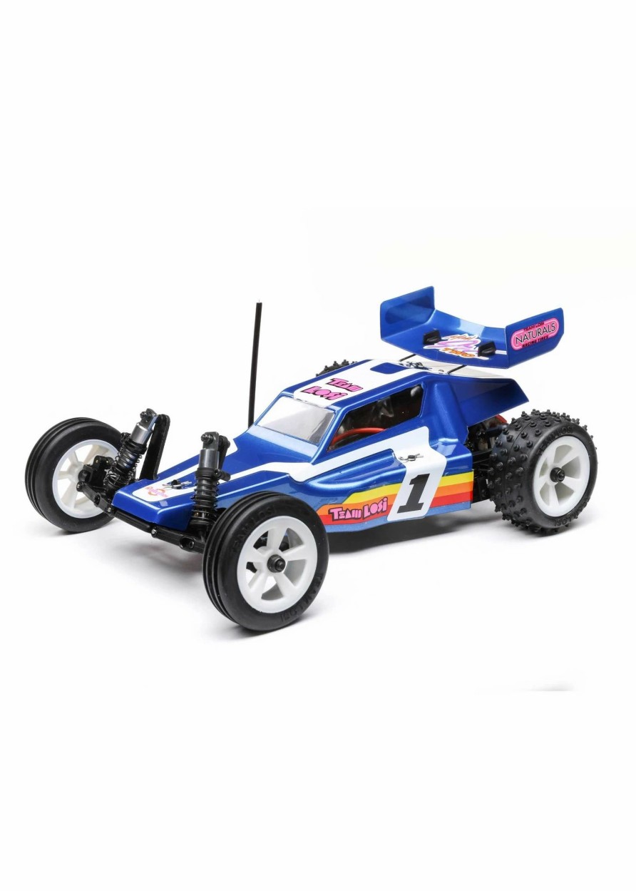 Cars & Trucks * | Losi 1/16 Mini Jrx2 2Wd Buggy Brushed Rtr Blue