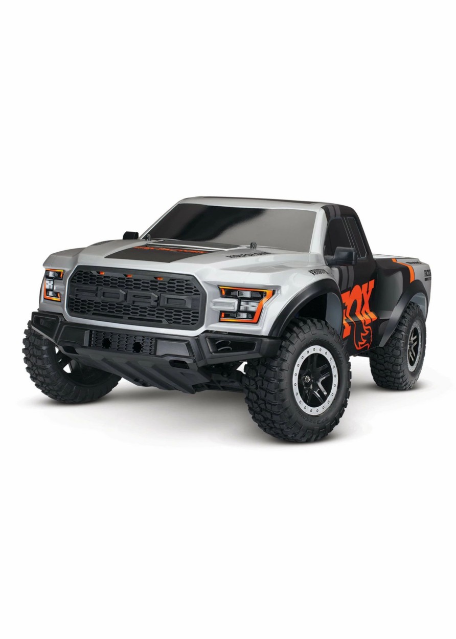 Cars & Trucks * | Traxxas 1/10 2017 Ford Raptor 2Wd Replica Truck Rtr Fox