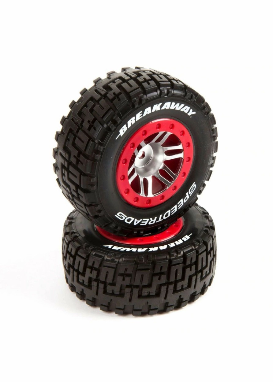 Cars & Trucks * | Duratrax Dtxc2939 Speedtreads Breakaway Short Course Tires Mounted (2)