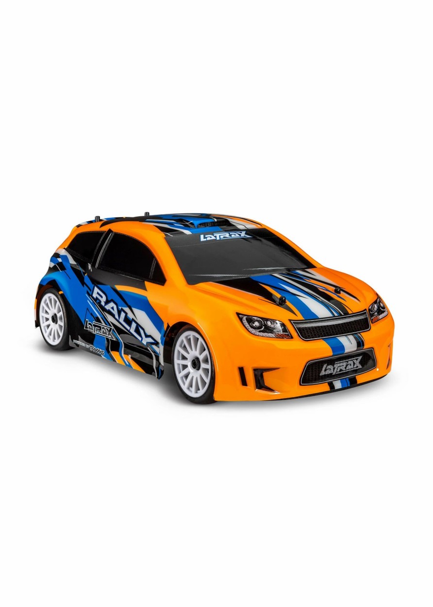 Cars & Trucks * | Traxxas 1/18 Latrax 4Wd Rtr Rally Car Orangex