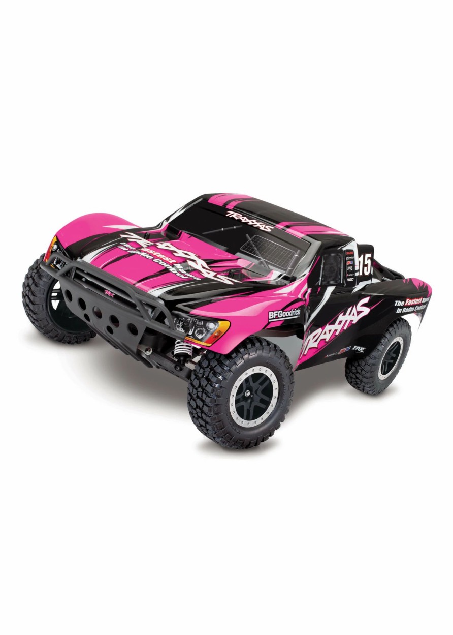 Cars & Trucks * | Traxxas 1/10 Slash 2Wd Rtr Short Course Truck Pink