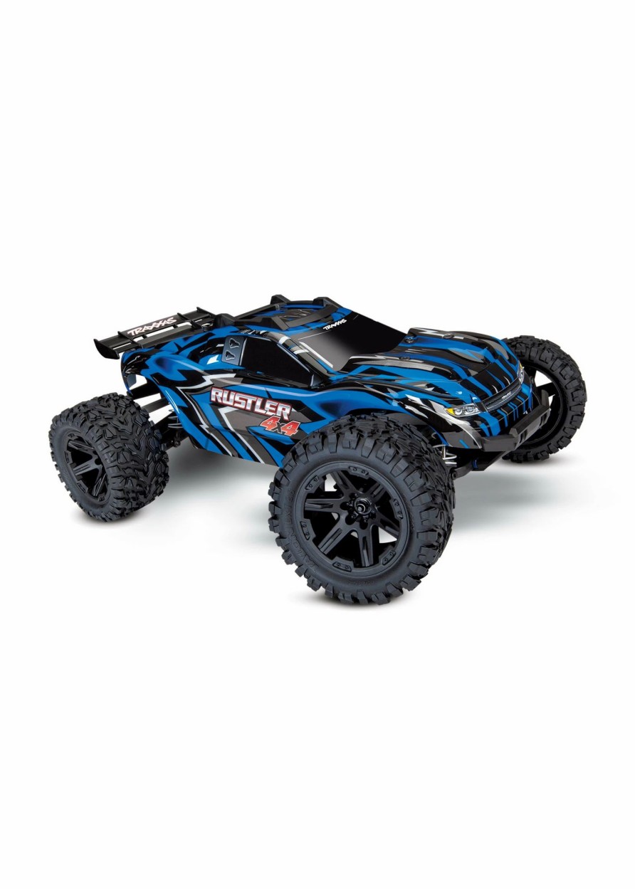 Cars & Trucks * | Traxxas 1/10 Rustler 4X4 Stadium Truck Blue