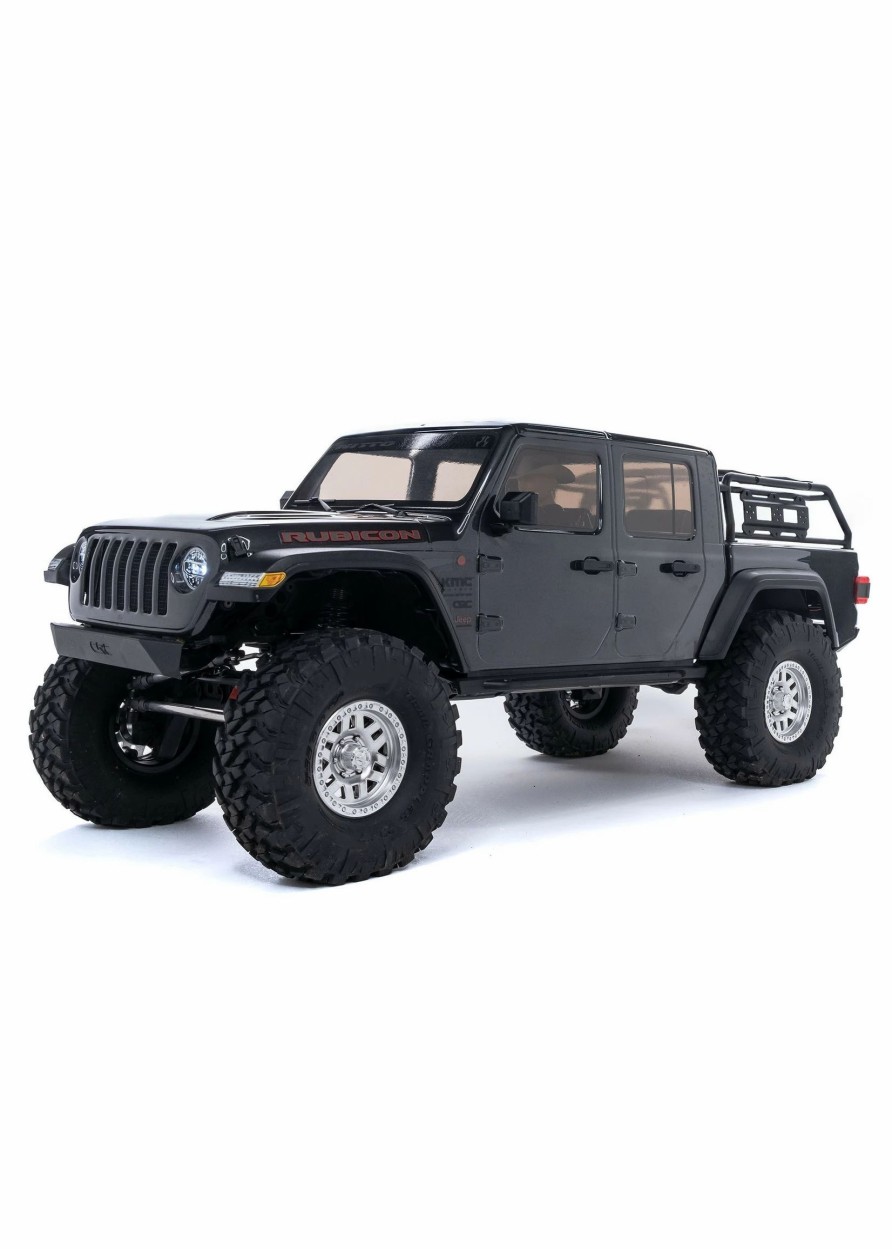 Cars & Trucks * | Axial 1/10 Scx10Iii Jeep Jt Gladiator With Portals Rtr Gray