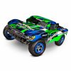 Cars & Trucks * | Traxxas 1/10 Slash 2Wd Rtr Short Course Truck Green/Blue