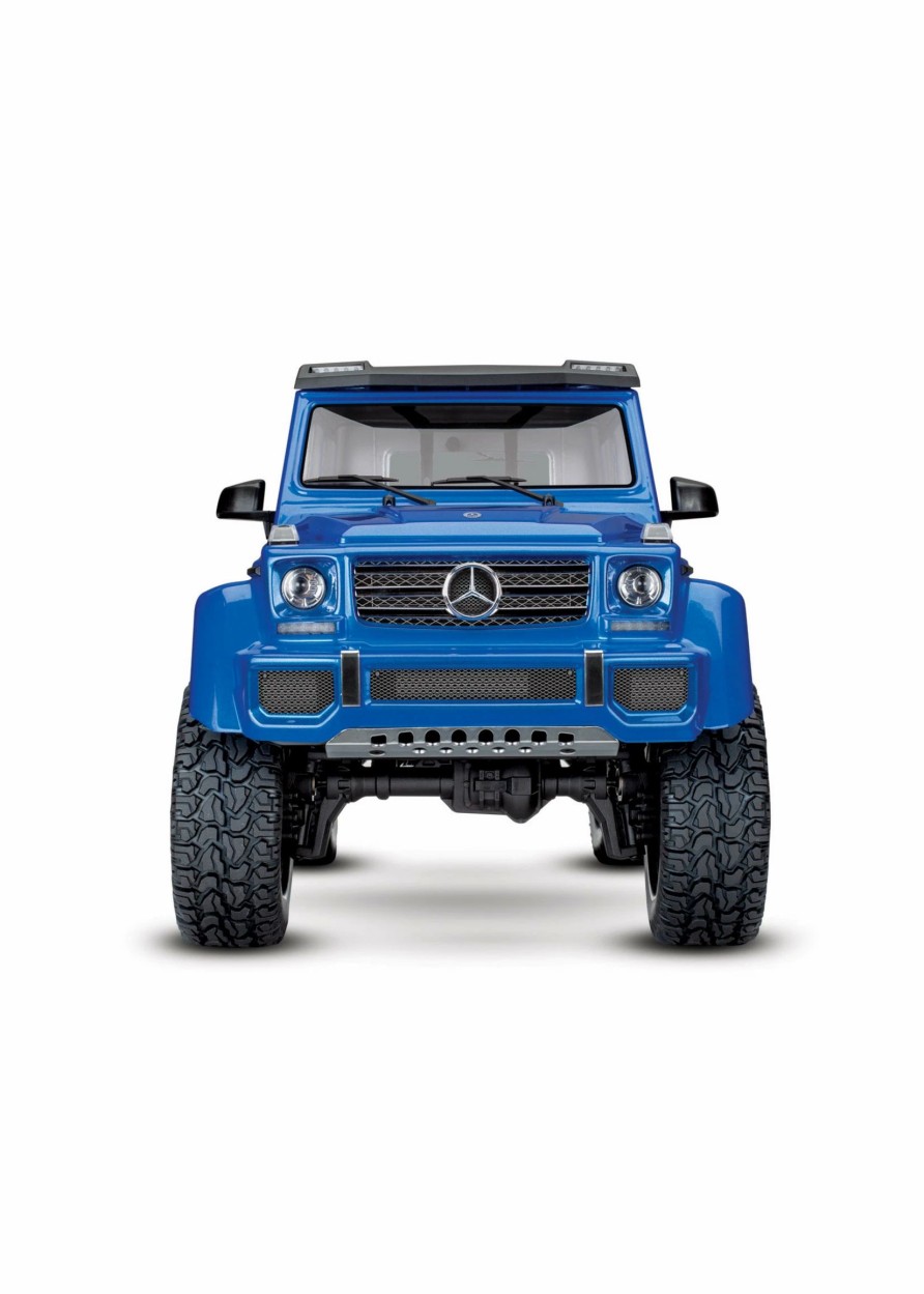 Cars & Trucks * | Traxxas 1/10 Trx-4 Mercedes-Benz G500 4X4 Rtr Scale And Trail Crawler Blue