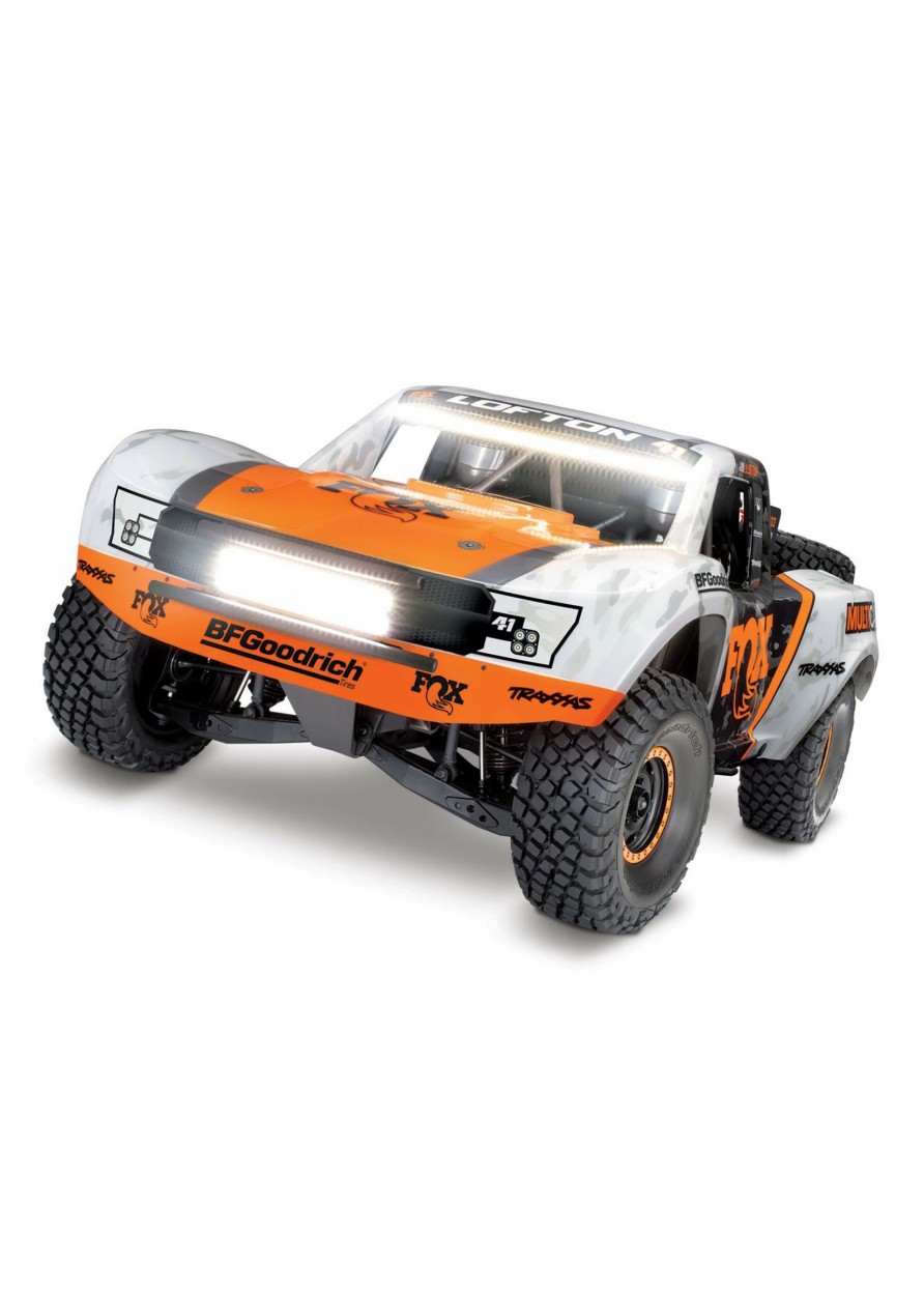 Cars & Trucks * | Traxxas Pro-Scale 4X4 Unlimited Desert Racer W/Lights Fox