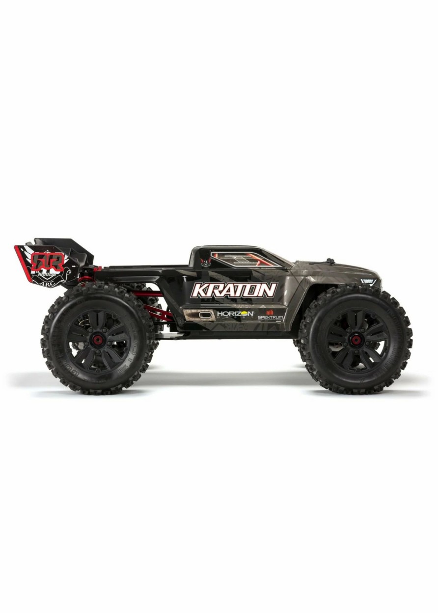 Cars & Trucks * | Arrma 1/8 Kraton 4Wd Extreme Bash Roller Speed Monster Truck Black