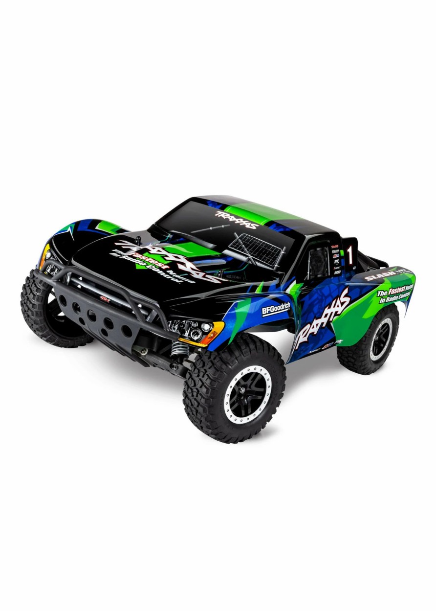 Cars & Trucks * | Traxxas 1/10 Slash Vxl 2Wd Rtr Short-Course Truck With Magnum 272R Green