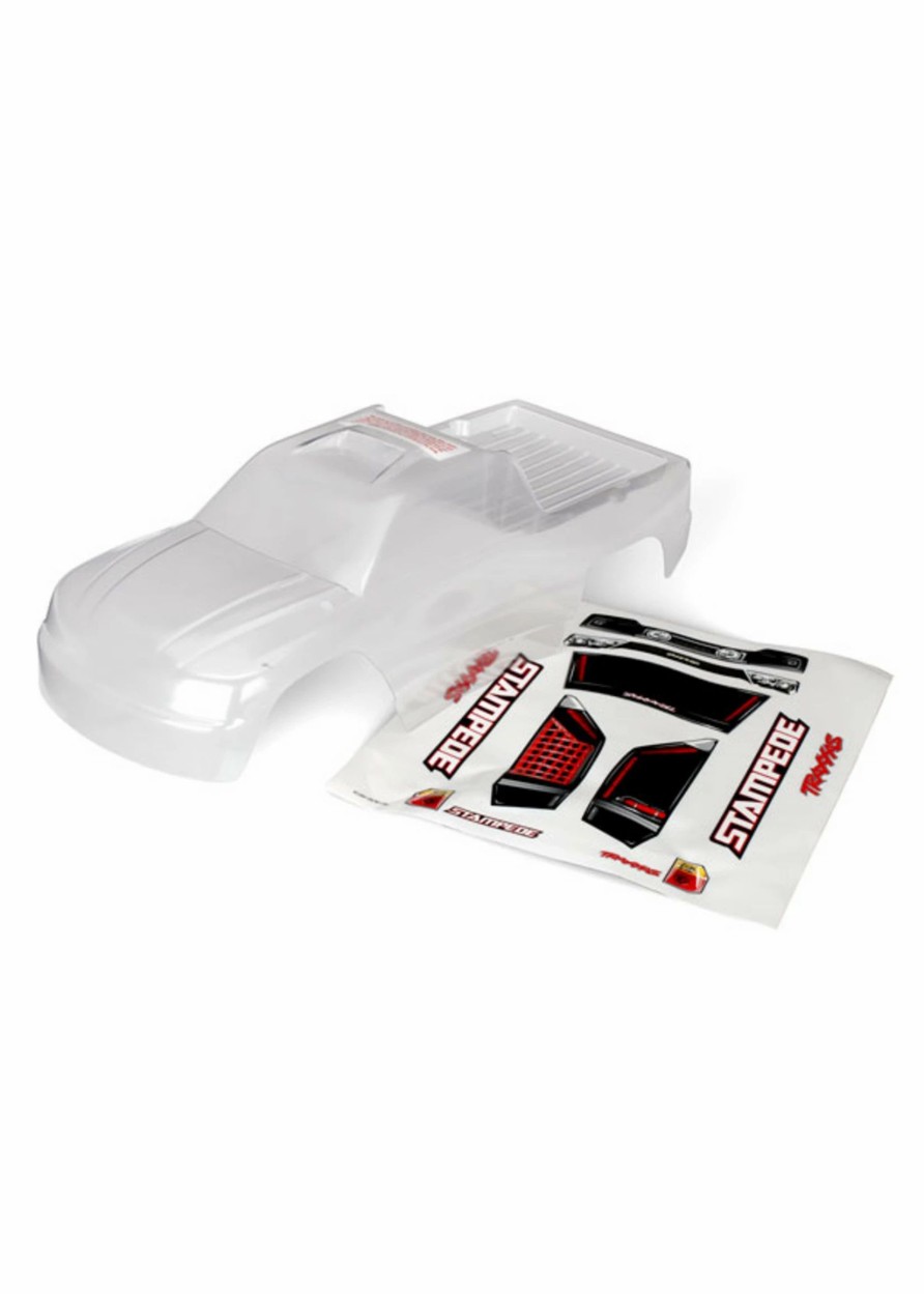 Cars & Trucks * | Traxxas 3617 Stampede Body Clear