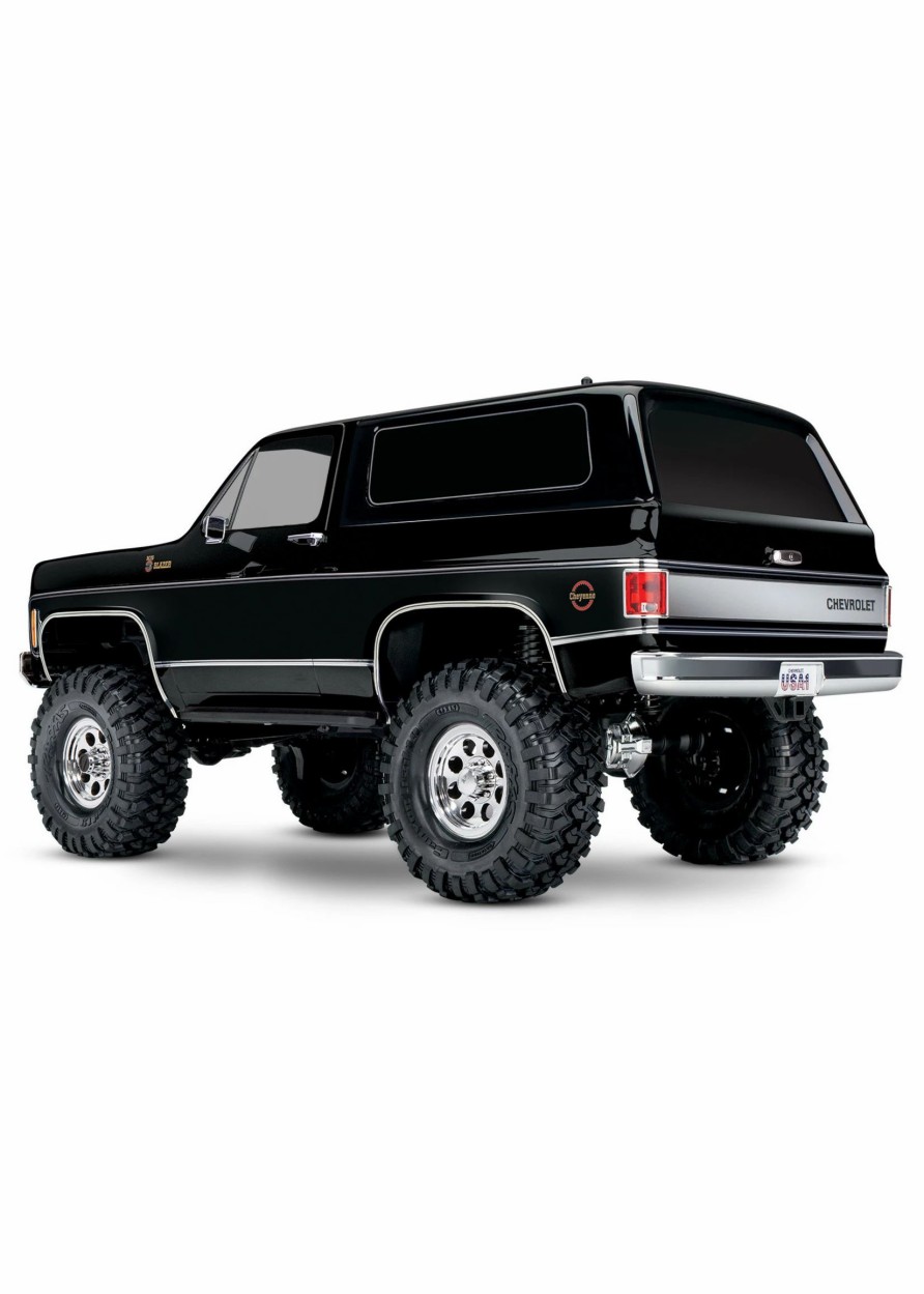 Cars & Trucks * | Traxxas 1/10 Trx-4 Trail Crawler Truck W/'79 Chevrolet K5 Blazer Body Black