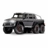 Cars & Trucks * | Traxxas 1/10 Mercedes-Benz G 63 Amg 6 6 Rtr Scale And Trail Crawler Silver