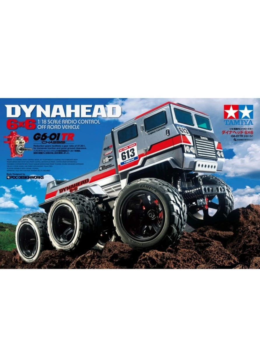 Cars & Trucks * | Tamiya 1/18 Dynahead 6X6 Off-Road Vehicle G6-01Tr Chassis Kit