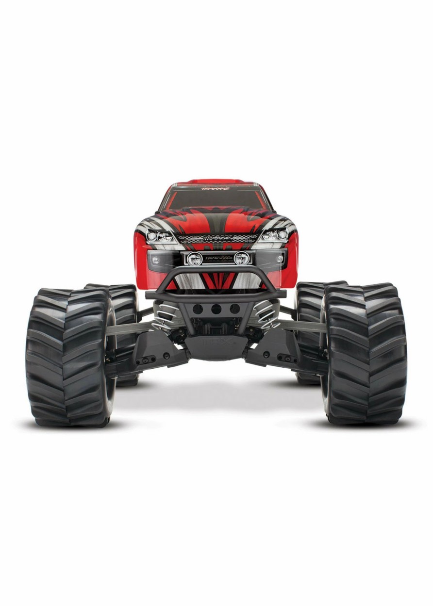 Cars & Trucks * | Traxxas 1/10 Stampede 4X4 Rtr Brushed 4Wd Monster Truck Red