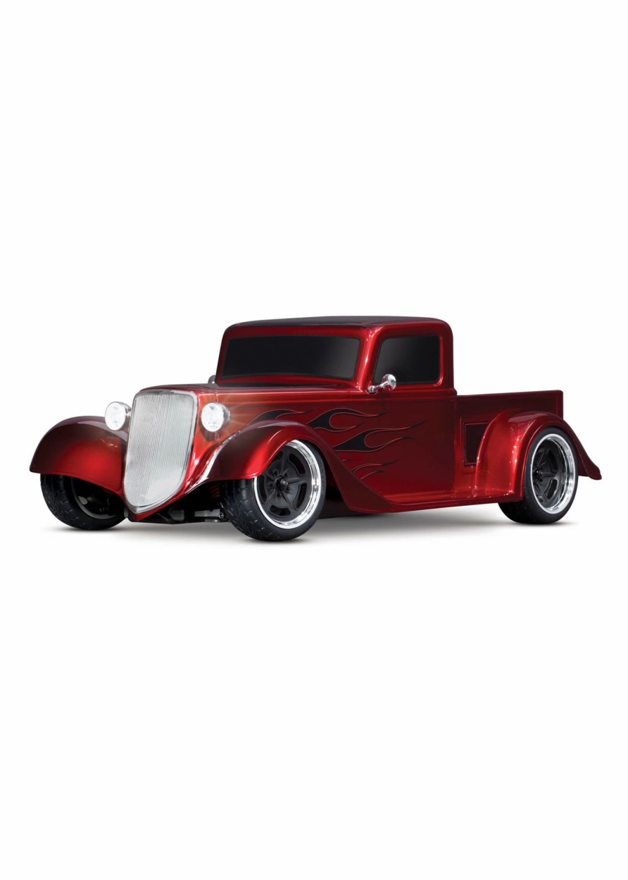 Cars & Trucks * | Traxxas 1/10 4-Tec 3.0 Factory Five '35 Hot Rod Truck Rtr Red