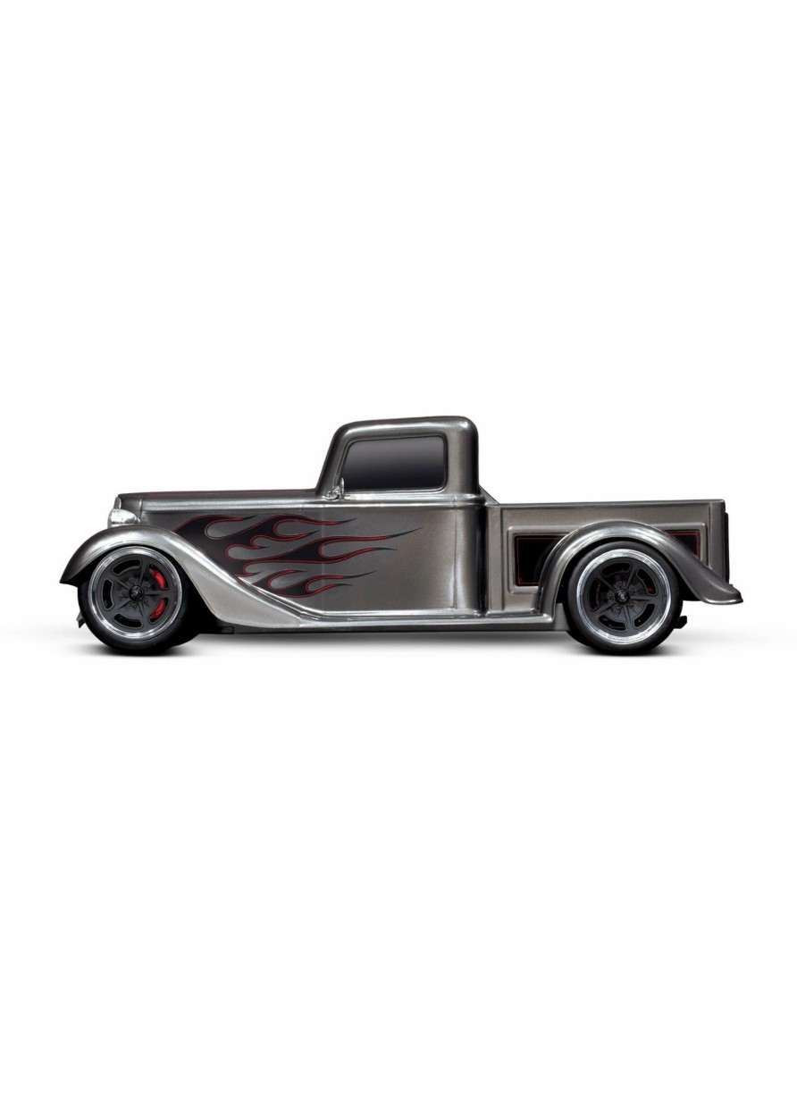 Cars & Trucks * | Traxxas 1/10 4-Tec 3.0 Factory Five '35 Hot Rod Truck Rtr Silver