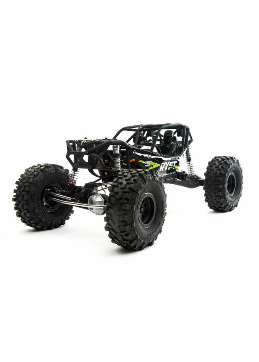 Cars & Trucks * | Axial 1/10 Rbx10 Ryft 4Wd Brushless Rock Bouncer Rtr Black