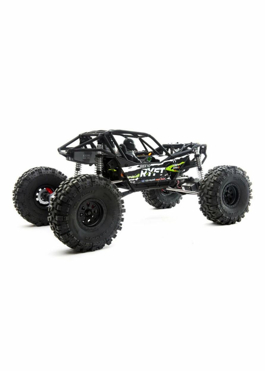 Cars & Trucks * | Axial 1/10 Rbx10 Ryft 4Wd Brushless Rock Bouncer Rtr Black