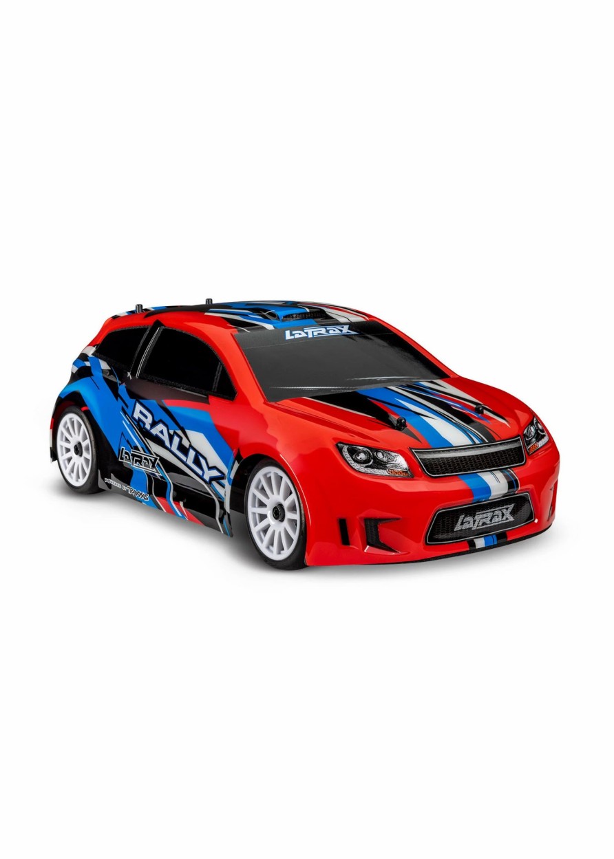 Cars & Trucks * | Traxxas 1/18 Latrax 4Wd Rtr Rally Car Redx