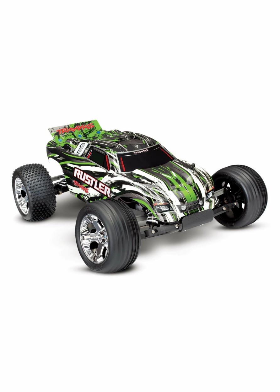 Cars & Trucks * | Traxxas 1/10 Rustler Xl-5 2Wd Stadium Truck Green