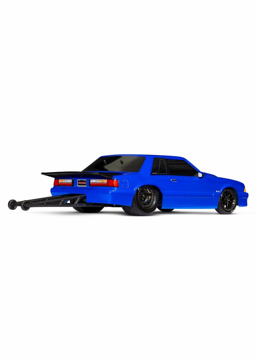 Cars & Trucks * | Traxxas 9421A Ford Mustang Fox Body Blue