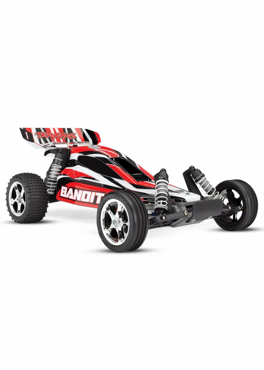 Cars & Trucks * | Traxxas 1/10 Bandit Xl-5 Extreme Sport Electric Buggy Rtr Red