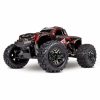 Cars & Trucks * | Traxxas 1/10 Hoss 4X4 Vxl Rtr Monster Truck Shadow Red