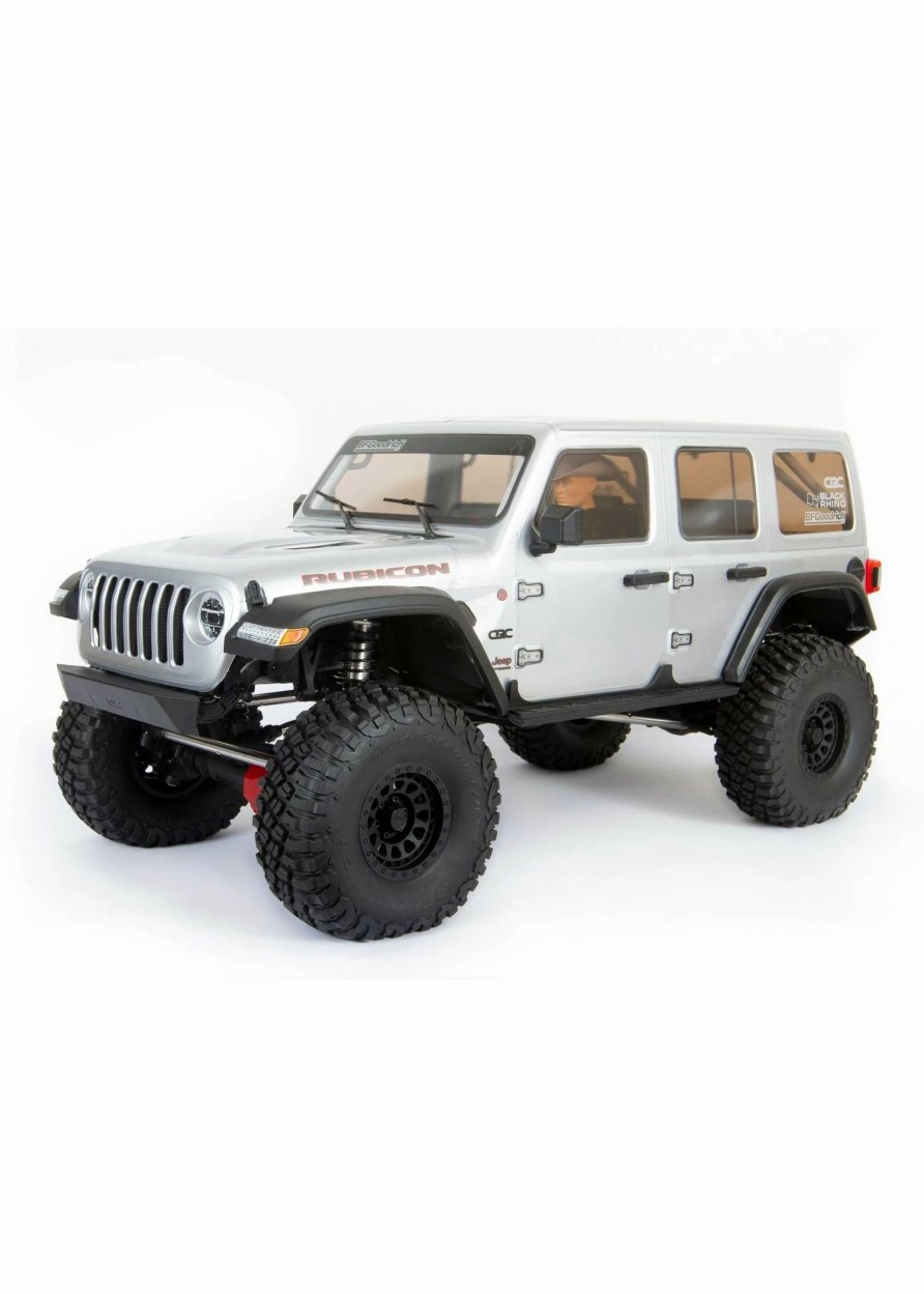 Cars & Trucks * | Axial 1/6 Scx6 Jeep Jlu Wrangler 4Wd Rock Crawler Rtr: Silver