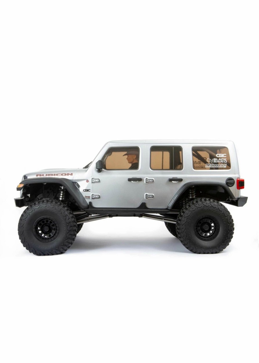 Cars & Trucks * | Axial 1/6 Scx6 Jeep Jlu Wrangler 4Wd Rock Crawler Rtr: Silver