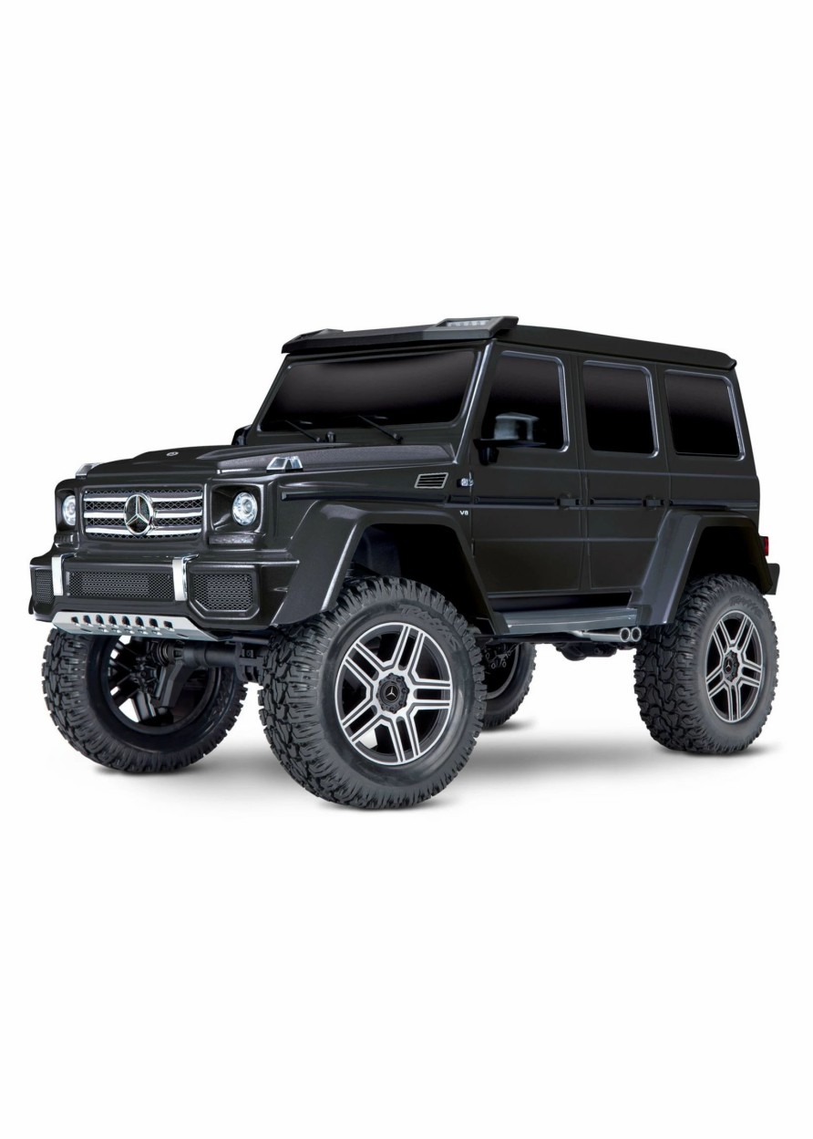 Cars & Trucks * | Traxxas 1/10 Trx-4 Mercedes-Benz G500 4X4 Rtr Scale And Trail Crawler Black