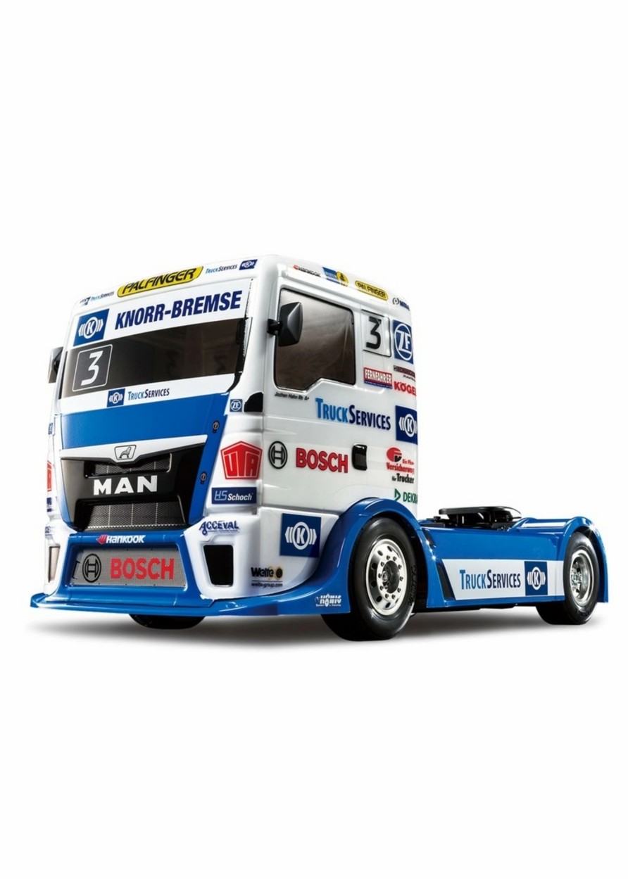 Cars & Trucks * | Tamiya 1/10 Team Hahn Racing Man Tgs Kit Tt-01 E Chassis