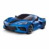 Cars & Trucks * | Traxxas 1/10 4-Tec 3.0 C8 Corvette Stingray Awd Rtr Supercar Blue