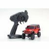 Cars & Trucks * | Kyosho 32521R Mini-Z 4X4 Jeep Wrangler Firecracker Red Readyset