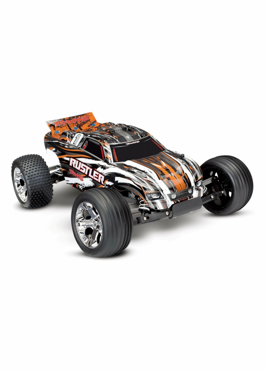 Cars & Trucks * | Traxxas 1/10 Rustler Xl-5 2Wd Stadium Truck Orange