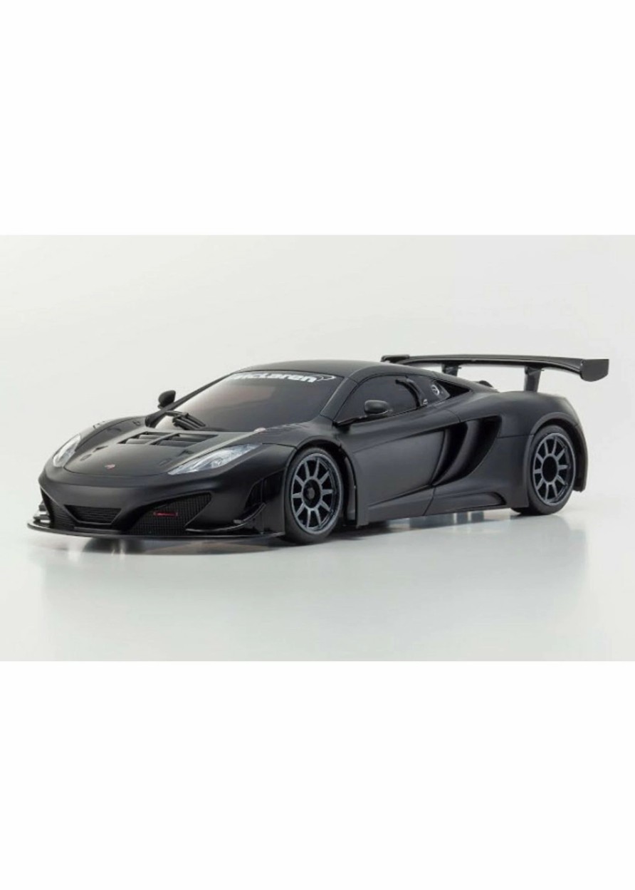 Cars & Trucks * | Kyosho 32325Bk Mini-Z Rwd Mclaren 12C Gt3 2013 Matte Black Readyset