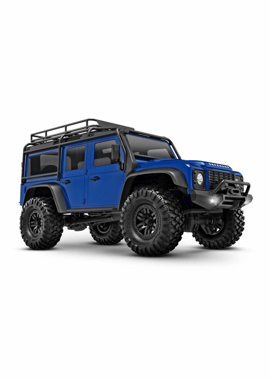 Cars & Trucks * | Traxxas 970541Blue 1/18 Rtr Scale And Trail Defender Blue