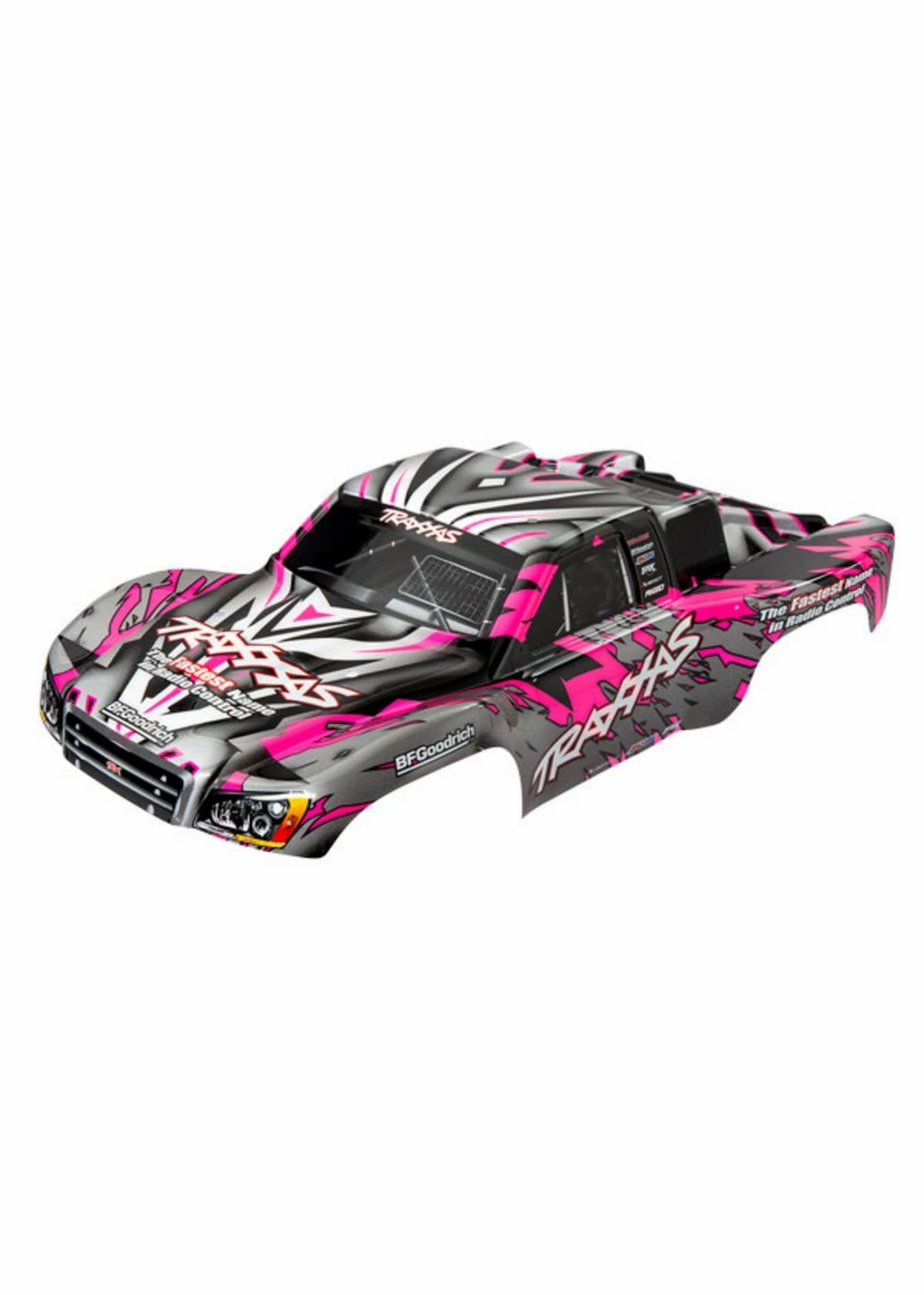 Cars & Trucks * | Traxxas 5847 Painted Body For Slash 4 4 Pink